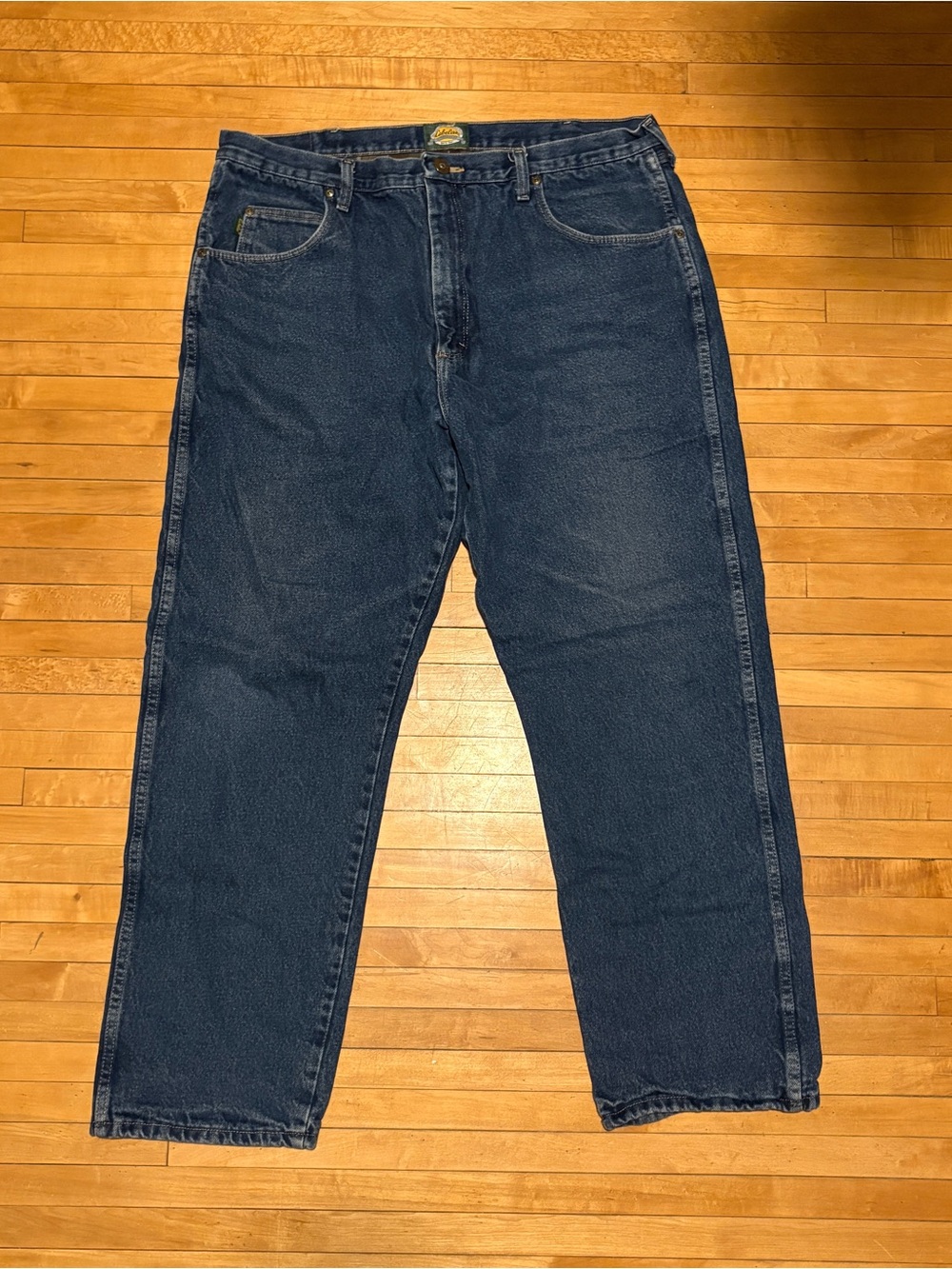 Cabela's Fleece Lined Relaxed Fit Dark Blue Men's Jeans